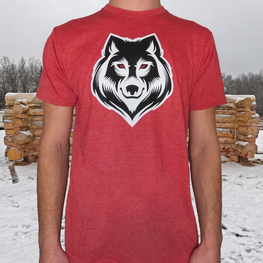 Short Sleeve T-Shirt with Wolf Logo (CAD)